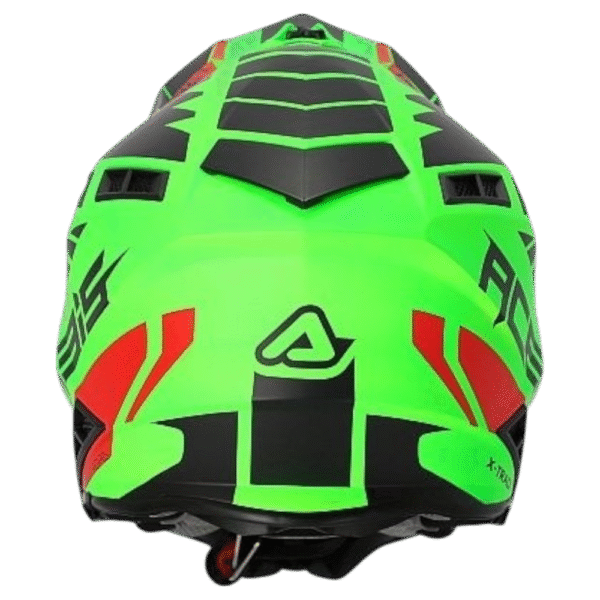 CAPACETE ACERBIS X-TRACK VTR GRNFLU/BLK - Image 4