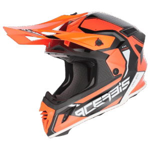 CAPACETE ACERBIS X-TRACK VTR ORG/BLK