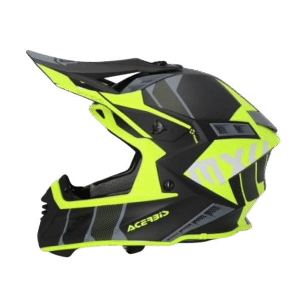 CAPACETE ACERBIS X-TRACK VTR BLK/YLWFLU/GRY - Image 3