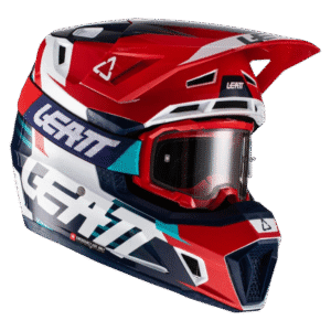 CAPACETE LEATT 7.5 V.22 SET RED/BLU/WHT