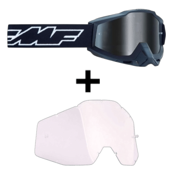 ÓCULOS 100% FMF EDITION POWERBOMB ROCKET BLK/WHT - Image 7
