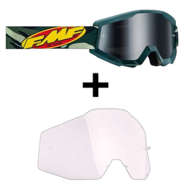 ÓCULOS 100% FMF EDITION POWERCORE GRN CAMU - Image 8