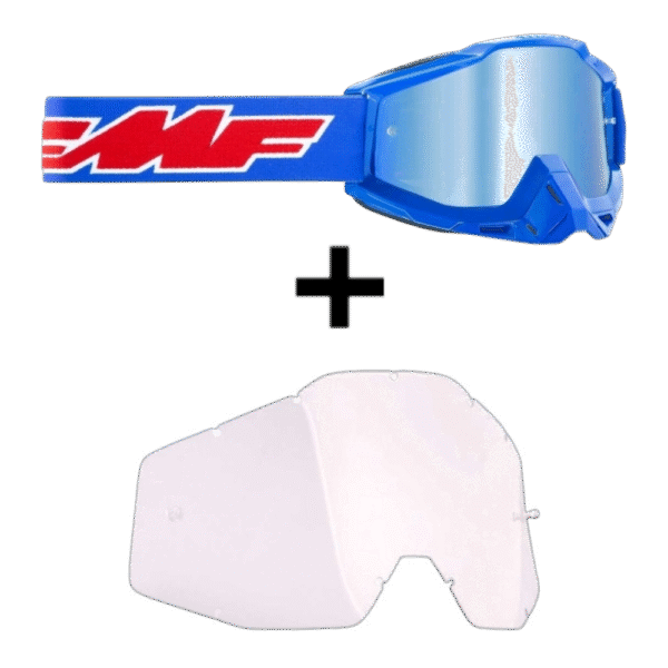 ÓCULOS 100% FMF EDITION POWERBOMB ROCKET RYLBLU/RED - Image 7