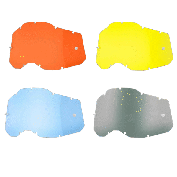 LENTES ÓCULOS 100% G2 - STRATA 2 ACCURI 2 RACECRAFT 2 COLORIDA