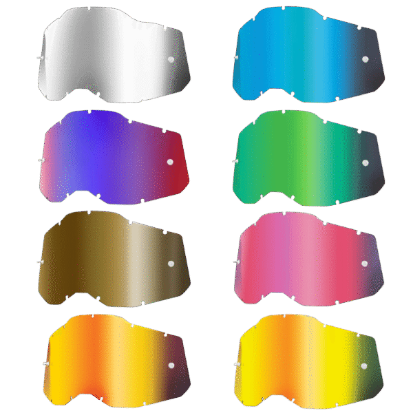 LENTES ÓCULOS 100% G2 - STRATA 2 ACCURI 2 RACECRAFT 2 ESPELHADA