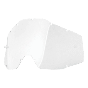 LENTES ÓCULOS 100% GERAÇÃO 1 / 100% FMF EDITION STRATA ACCURI RACECRAFT TRANSPARENTE
