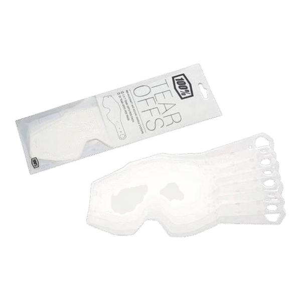 TEAR OFFS ÓCULOS 100% GERAÇÃO 1 / 100% FMF EDITION - STRATA ACCURI RACECRAFT