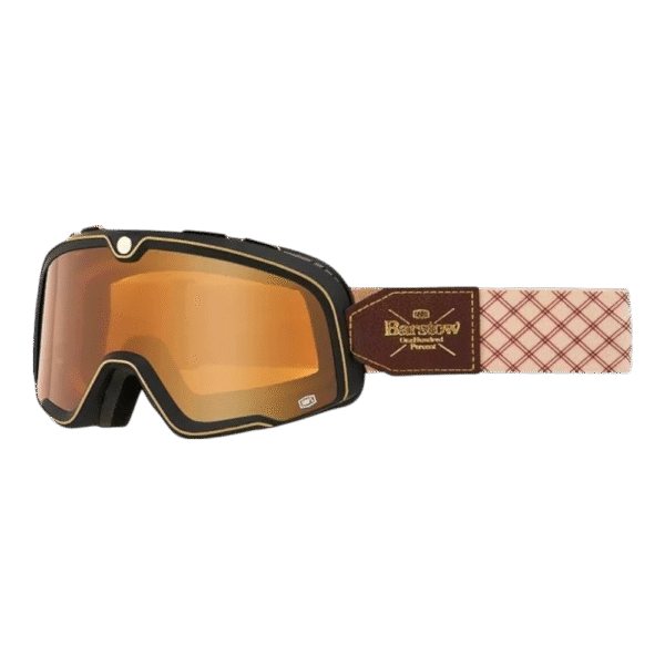 ÓCULOS 100% BARSTOW SOLACE BLK/BRWN/GLD