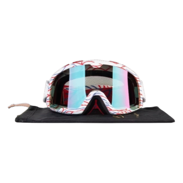 ÓCULOS 100% BARSTOW DEATH STRAY CUSTOM WHT/RED/BLU - Image 8