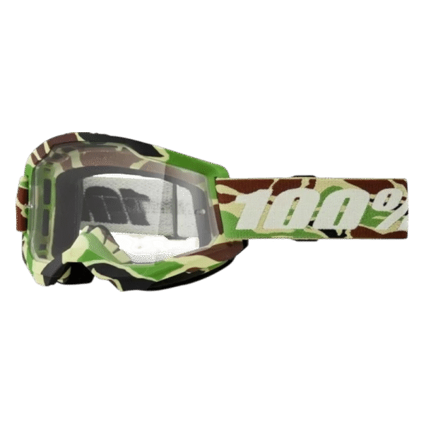 ÓCULOS 100% STRATA 2 WAR GRNCAMU/BRWN/WHT