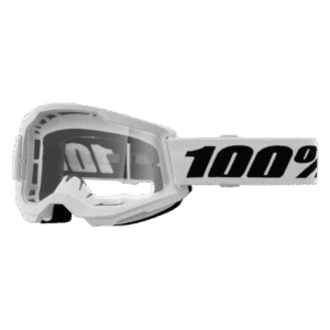 ÓCULOS 100% STRATA 2 M2 WHT/BLK