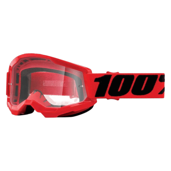 ÓCULOS 100% STRATA 2 RED/BLK