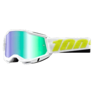 ÓCULOS 100% ACCURI 2 PEYOTE WHT/YLWFLU/BLK