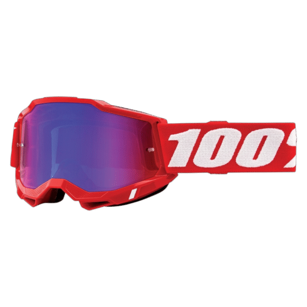 ÓCULOS 100% ACCURI 2 RED/WHITE