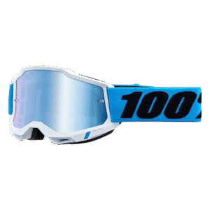 ÓCULOS 100% ACCURI 2 NOVEL WHT/BLU/BLK