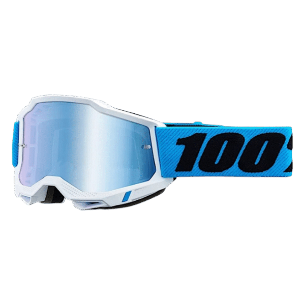 ÓCULOS 100% ACCURI 2 NOVEL WHT/BLU/BLK