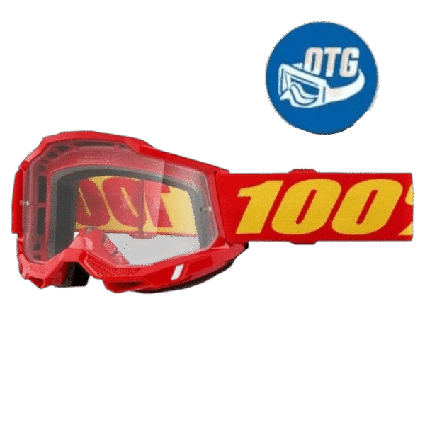 ÓCULOS 100% ACCURI 2 OTG RED/ORG