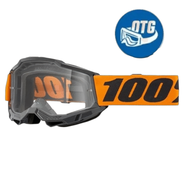 ÓCULOS 100% ACCURI 2 OTG BLK/ORG