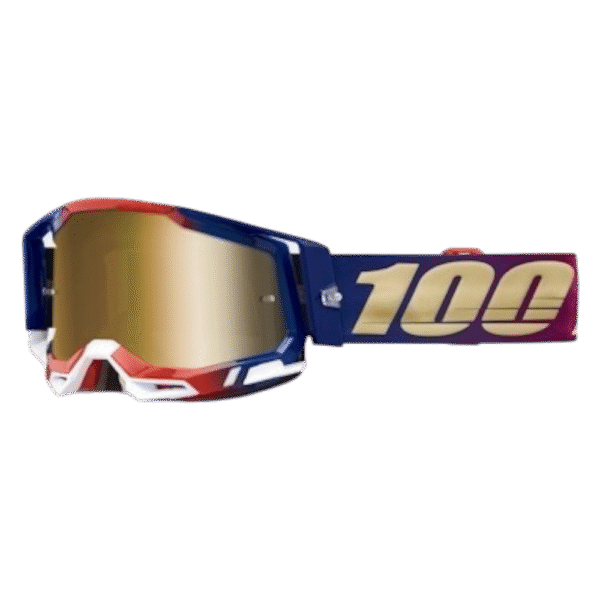 ÓCULOS 100% RACECRAFT 2 UNITED BLU/RED/GLD