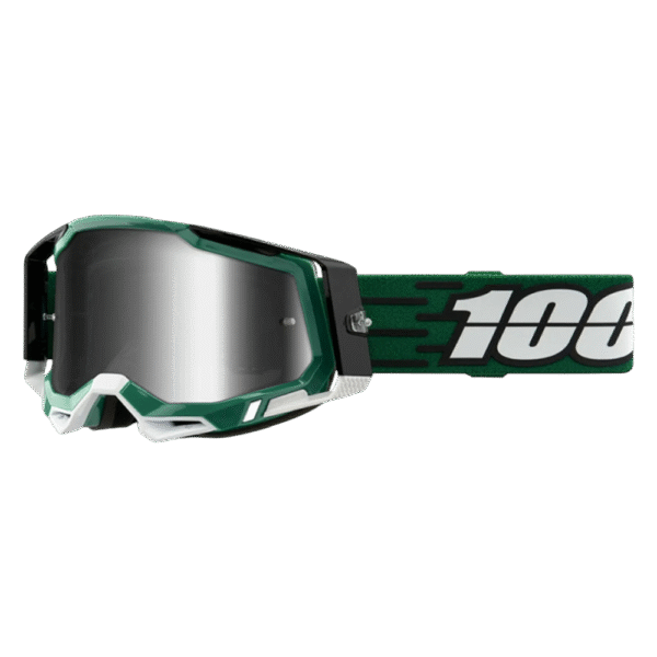 ÓCULOS 100% RACECRAFT 2 MILORI DKGRN/BLK/WHT