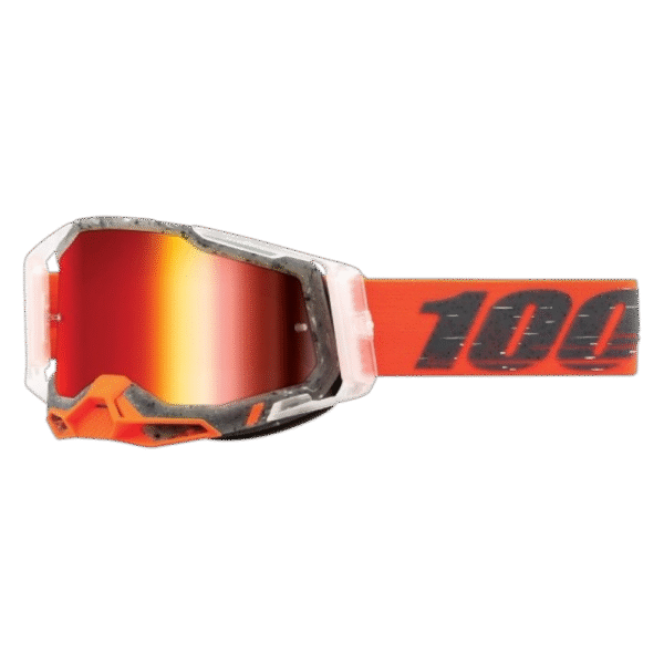 ÓCULOS 100% RACECRAFT 2 SCHRUTE GRY/ORGFLU