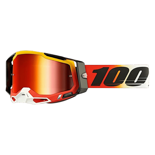 ÓCULOS 100% RACECRAFT 2 OGUSTO BLK/RED/YLW/WHT