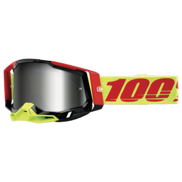 ÓCULOS 100% RACECRAFT 2 WIZ BLK/REDFLU/YLWFLU