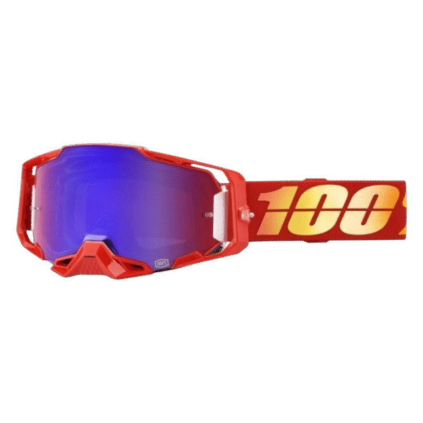 ÓCULOS 100% ARMEGA NUKETOWN RED/YLW