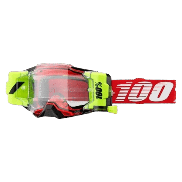 ÓCULOS 100% ARMEGA FORECAST ROLL OFFS RED RD/WHT