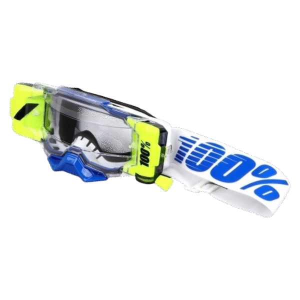 ÓCULOS 100% ARMEGA FORECAST ROLL OFFS BLUE BLU/WHT - Image 2