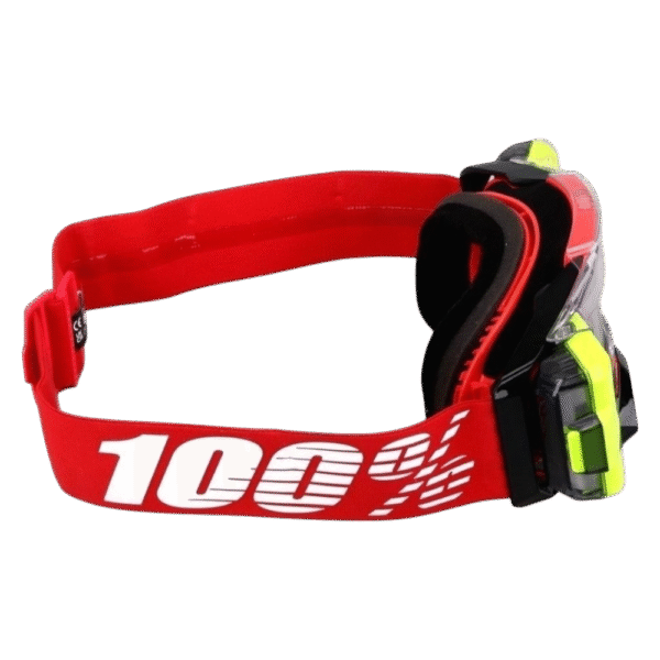 ÓCULOS 100% ARMEGA FORECAST ROLL OFFS RED RD/WHT - Image 4
