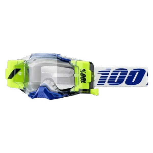 ÓCULOS 100% ARMEGA FORECAST ROLL OFFS BLUE BLU/WHT
