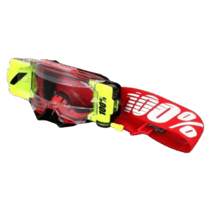 ÓCULOS 100% ARMEGA FORECAST ROLL OFFS RED RD/WHT