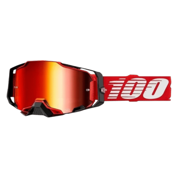 ÓCULOS 100% ARMEGA RED RD/BLK/WHT