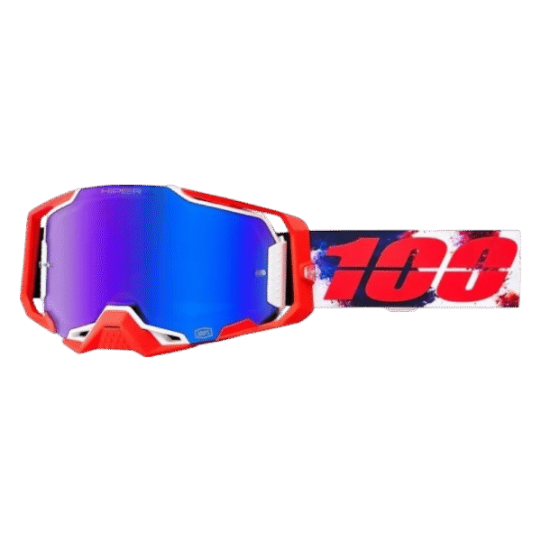 ÓCULOS 100% ARMEGA MORPHO HIPER X RED/WHT/BLU