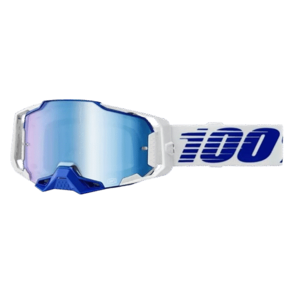 ÓCULOS 100% ARMEGA BLUE DKBLU/WHT/DKBLU