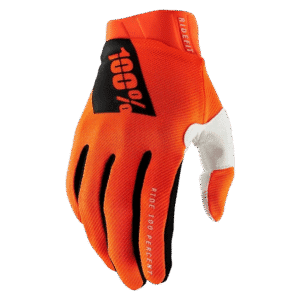 LUVAS 100% RIDEFIT ORGFLU/WHT