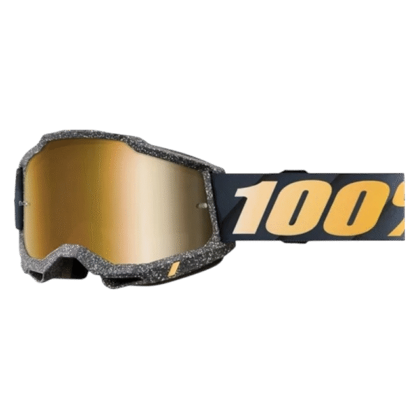 ÓCULOS 100% ACCURI 2 RISLAND BLK/GRY/GRN/GLD