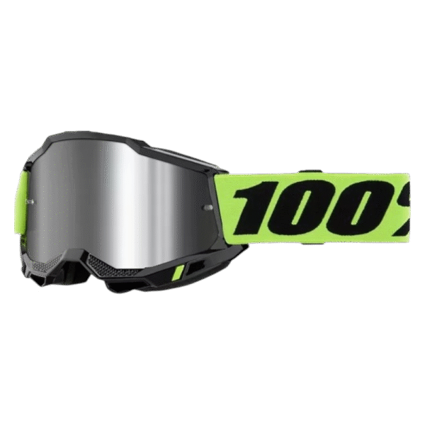 ÓCULOS 100% ACCURI 2 NEON BLK/YLWFLU