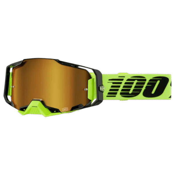 ÓCULOS 100% ARMEGA NEON BLK/YLWFLU/BLK