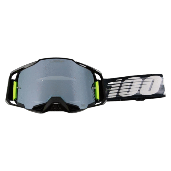 ÓCULOS 100% ARMEGA LIGHTSPEED HIPER X BLK/WHT - Image 2