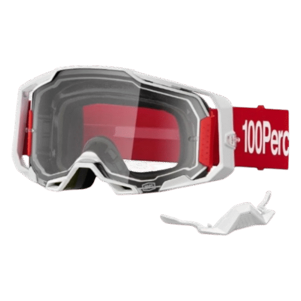 ÓCULOS 100% ARMEGA CORBIN WHT/RED - Image 2