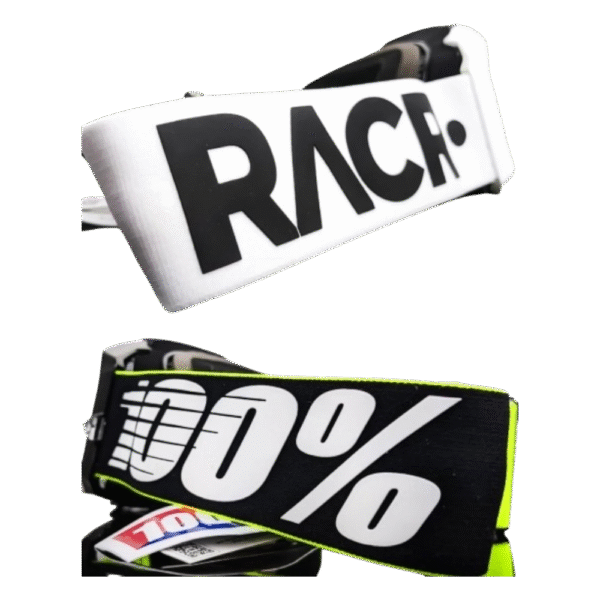 ÓCULOS 100% ARMEGA RACR TONY CAIROLI HIPER X BLK/WHT - Image 13
