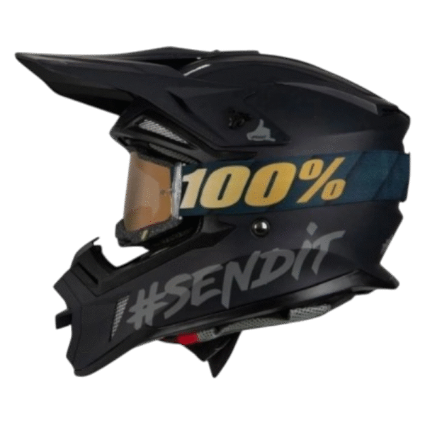 ÓCULOS 100% ACCURI 2 RISLAND BLK/GRY/GRN/GLD - Image 7