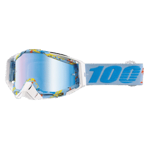 ÓCULOS 100% RACECRAFT G1 HYPERLOOP WHT/BLU/ORG