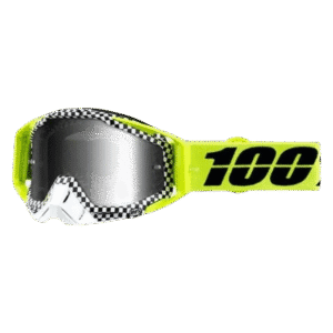 ÓCULOS 100% RACECRAFT G1 ANDRE BLOCKS YLWFLU/BLK/WHT