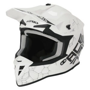 CAPACETE ACERBIS LINEAR WHT/BLK