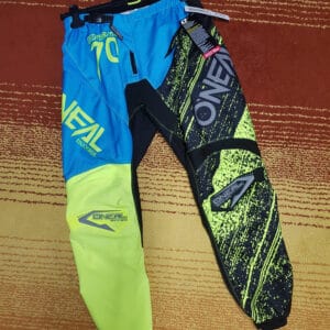 CALÇA ONEAL ELEMENT BURNOUT BLK/BLU/YLWFLU