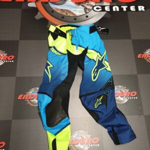 CALÇA ALPINESTARS TECHSTAR VENOM BLU/YLWFLU/BLK
