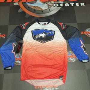 CAMISOLA ALPINESTARS RACER SUPERMATIC DKBLU/WHT/RED